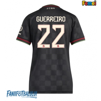Bayern Munich Raphael Guerreiro #22 Tricou Fotbal Replică 2025-26 Femei Treilea